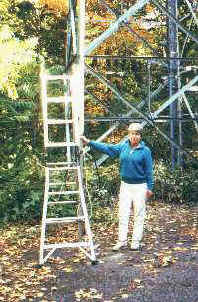 Mrs. Sophos at the antenna